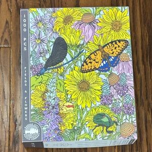 Fields & Flowers 1000 Piece Puzzle